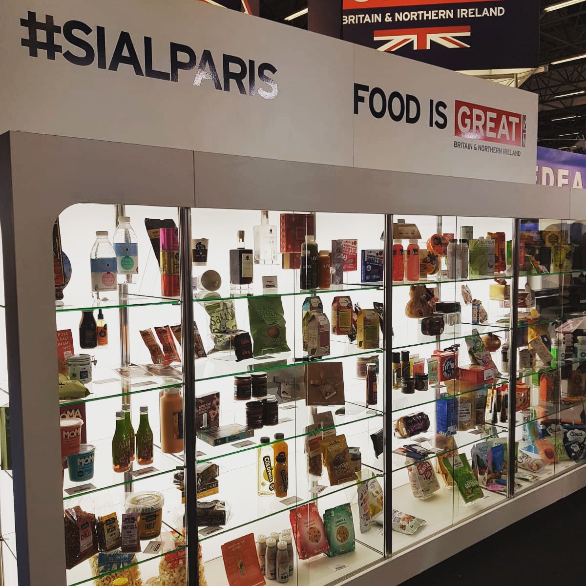 PS8events's tweet photo. Wow! Look at all these new food and drink products on display from the UK @sial_paris come and see the UK New Product Showcase in Hall 2 stand J62. #SIALParis @tradegovuk_food #FoodIsGREAT #ExportingisGREAT https://t.co/9MnEKqJ6ot