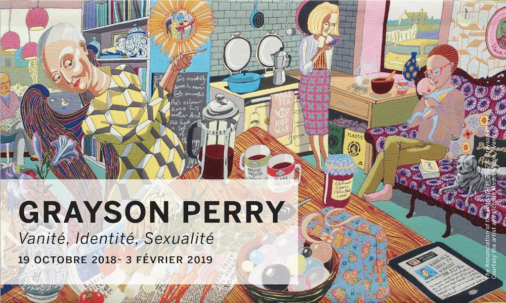 HIParisNotreDam's tweet photo. @MonnaiedeParis is organizing the first retrospective of British artist #GraysonPerry. His ceramic, metal works, tapestries and prints are ironic reflexions on identity, gender and religion. A must see nearby our hotel #ParisExhibit #anIHGhotel #art https://t.co/BmG70v4jdJ