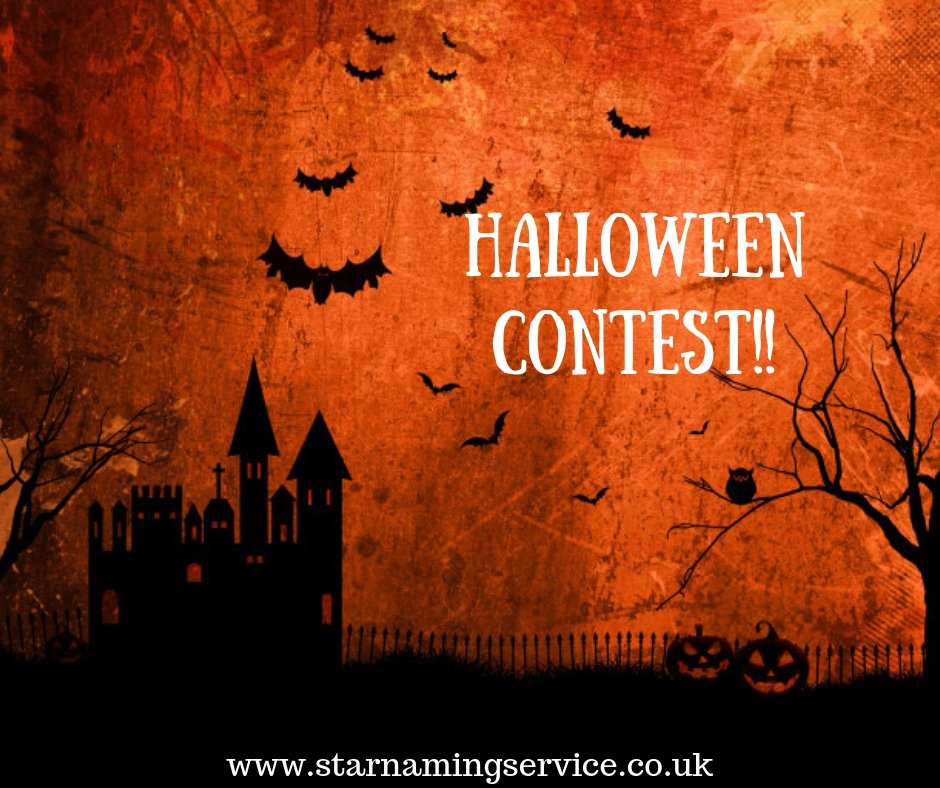 NamingStar's tweet photo. It’s time for Halloween contests!
Share your Favorite Halloween Memory or Who would be the best person — or group of people — to go out trick or treating with on Halloween night?
Comment Below !!!
@NamingStar
#Halloweenmonth #Halloween #memories #Ghoost #October #Contest https://t.co/d61VTQsV8l