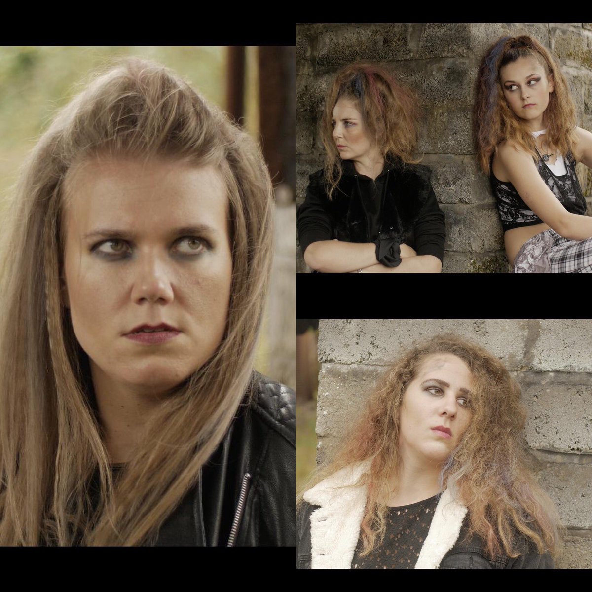 Are these dark orb ladies just feeling glum ?
Or is it, that being an ageless vampire is a tiresome affair?
Whichever it is, the mean and moody look certainly suits them. I wouldn't mess. #vvsvmovie #vampire #SupportIndieFilm