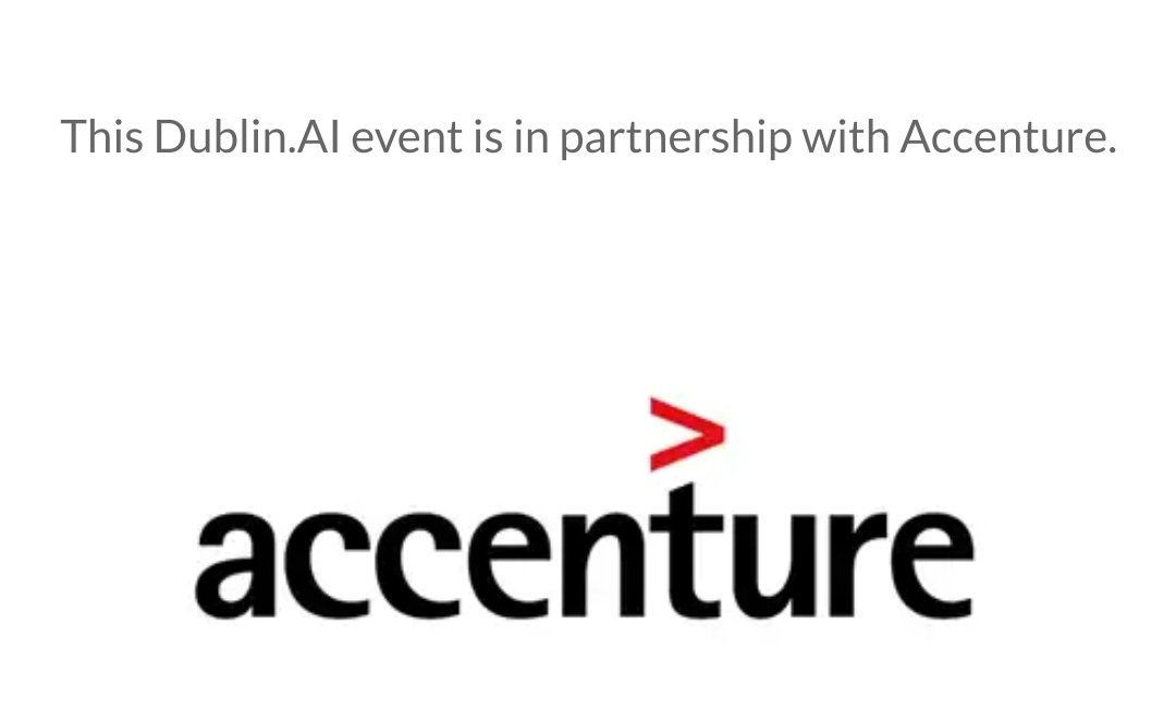 Dublin AI tickets are available.

Speakers from Accenture, Swrve and winners of the Atrovate computer vision hack. 

8th Nov at The Dock  in partnership with Accenture.

All details~ dublin.ai