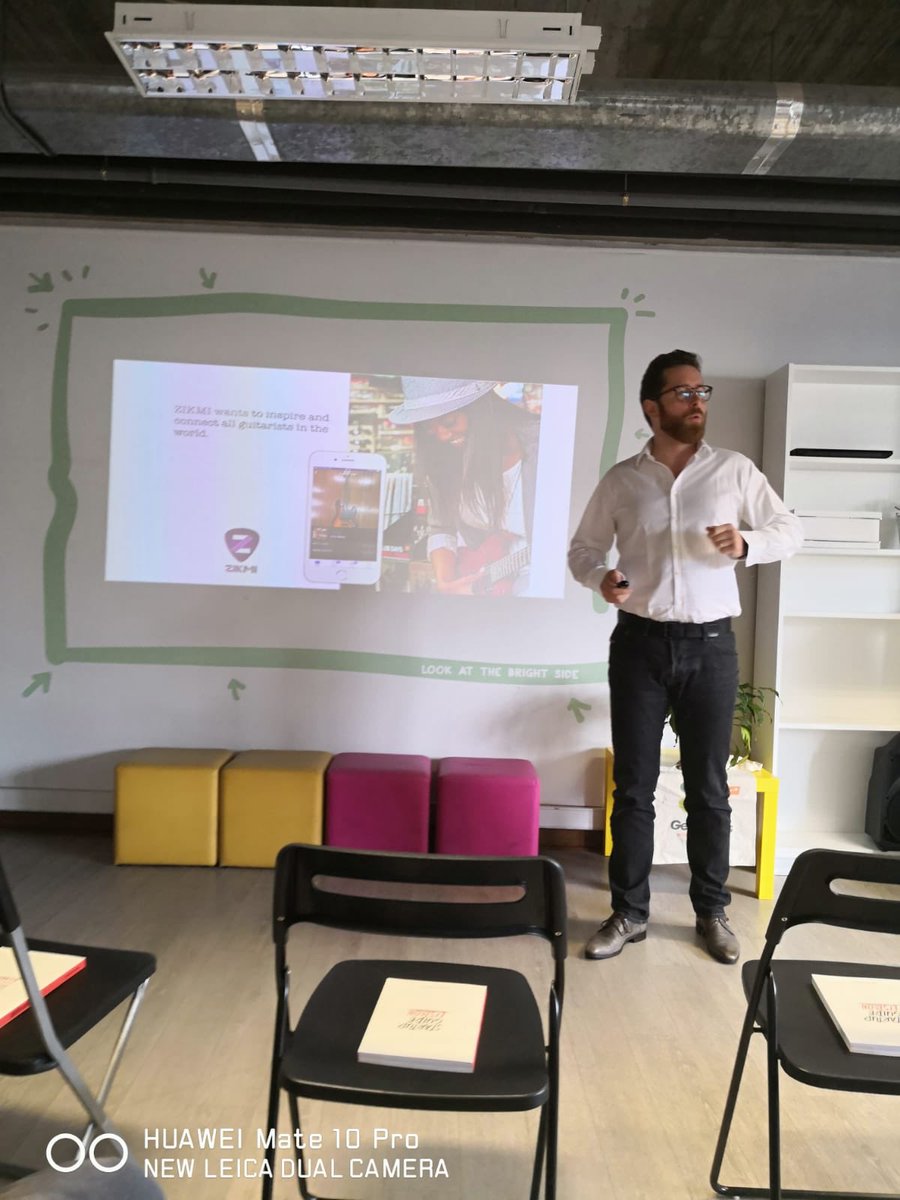 zikmidotcom's tweet photo. Pitch time for ZIKMI at @beta_i in Lisboa ... with some others Belgian startups. #awex #digitalwallonia #zikmidotcom #musictech #guitar #musician #lisboa #startup #portugal https://t.co/vDVA03CYCv