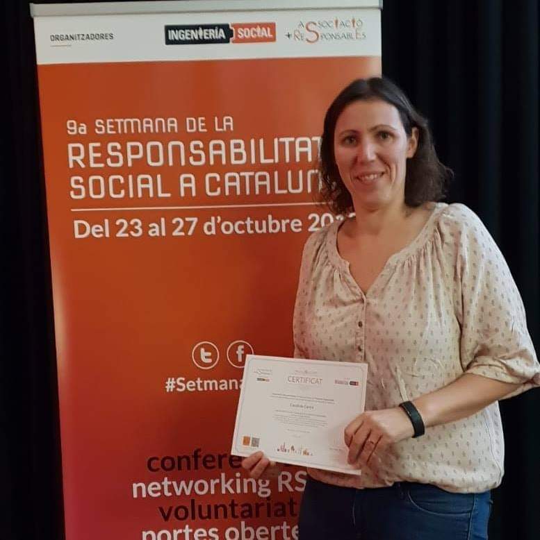 cavallcartroedu's tweet photo. Ens fa il·lusió haver recollit avui el distintiu #EtiquetaResponsable en el curs de la Setmana de la Responsabilitat Social a Catalunya.
Un any més, ens refermem en el compromís de contribuir a fer un entorn millor social i ambientalment.
#SetmanaRSC #ComparteixRSC @SetmanaRSC https://t.co/kmVuMhSqEA
