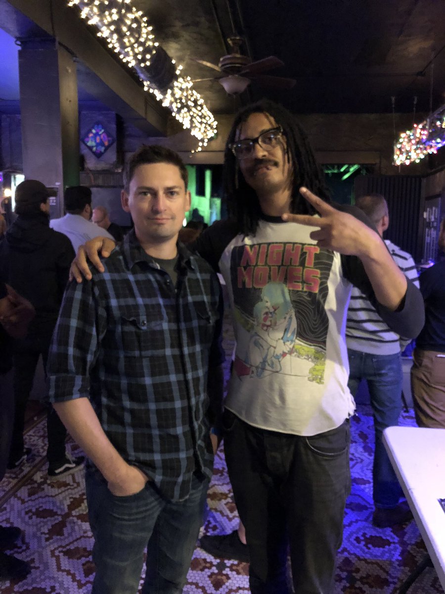 MadeByMachines1's tweet photo. Scott with Russ Cogdell from Zao @OfficialZao https://t.co/LJNwxrUp9o