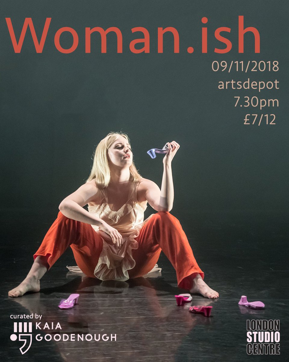Rehearsals have begun for our second performance of the year; Woman.ish. Curated by LSC alumna and ex-INTOTO member <a href="/Kaia_Goodenough/">K A I A</a> 
Tickets on sale now artsdepot.co.uk/dance/womanish