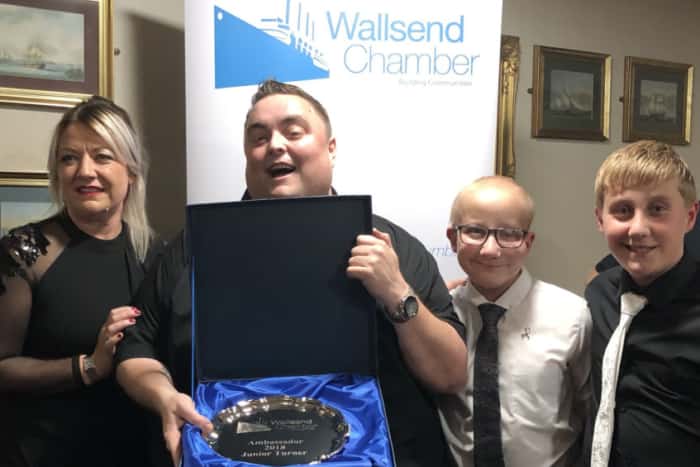 thenewsguardian's tweet photo. Wallsend appoints its first ever ambassador https://t.co/vYEFRE9SJy https://t.co/uqzX2edDdr