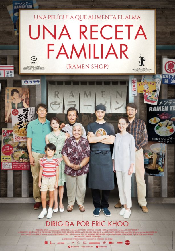 Gana una de las 5 entradas dobles que sorteamos para la película “Una Receta Familiar” gracias a <a href="/Avaloncine/">Avalon</a>  y <a href="/Kim_txu/">KIMTXU</a> .
✅ Retuitea la publicación.
✅ Menciona en comentarios a una persona.
✅Tienes hasta las 12 del 31/10 para participar.
Bases ➡️ ow.ly/xzCm30ml4Rr