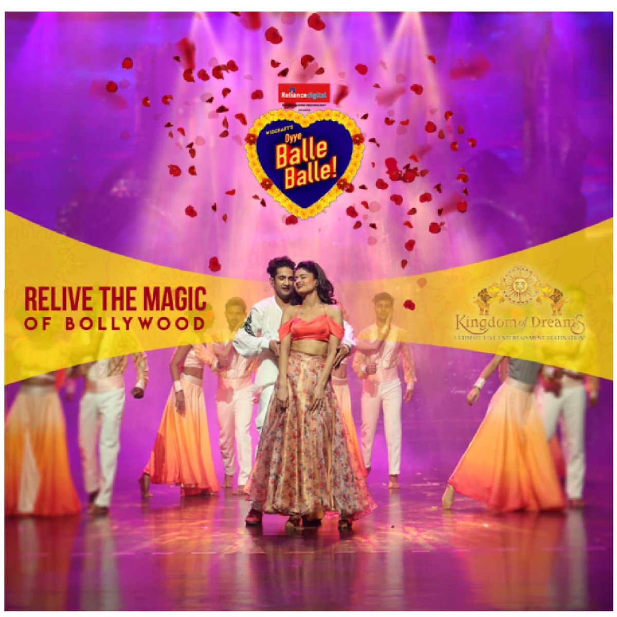 Will our Punjabi Munda get his Punjabi Kudi and woo her heart? Come, watch their love story unfold at <a href="/KingdomOfDreams/">Kingdom of Dreams</a> #BalleBalleMusical