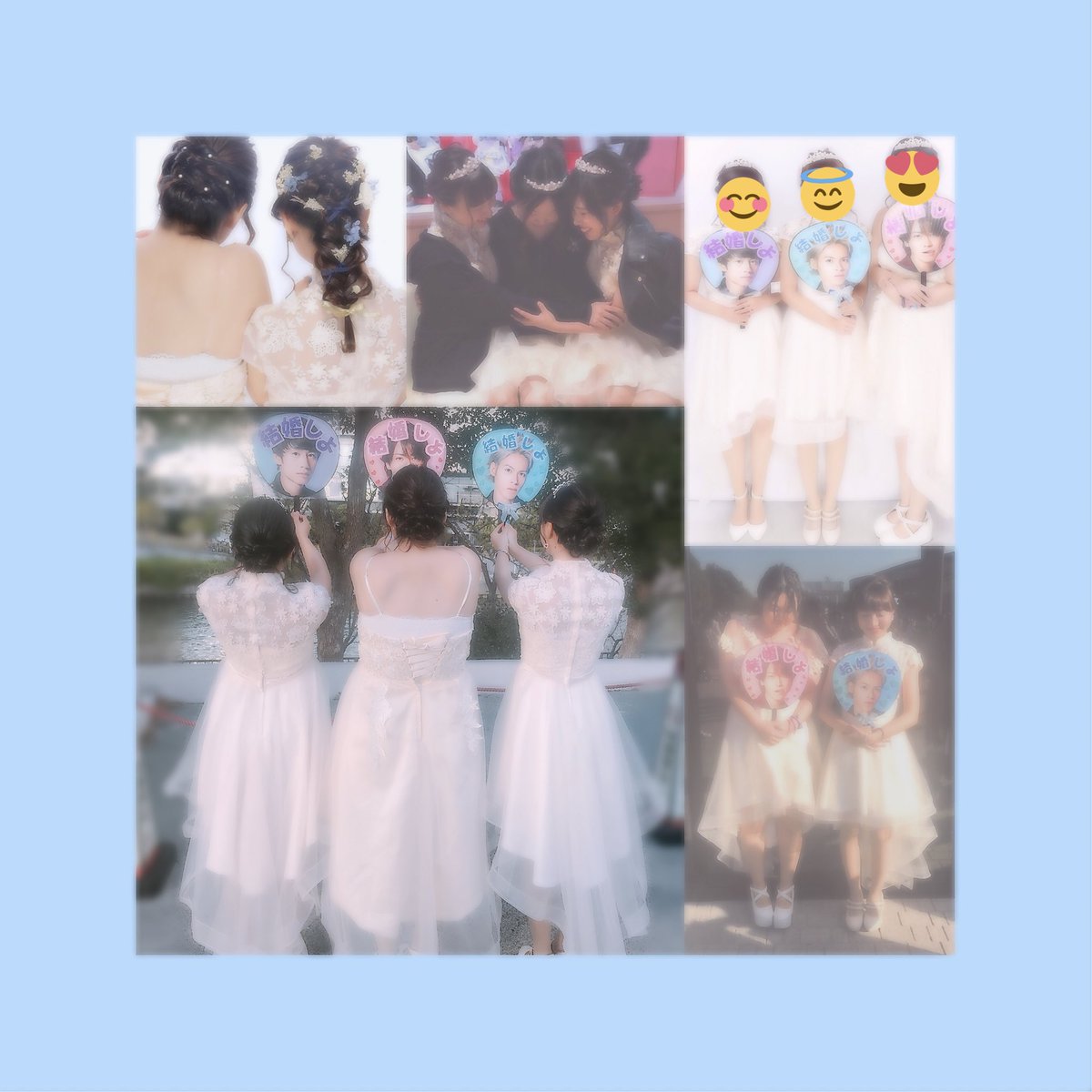 大阪城ホール 10 1021 Na S三つ子参戦 ウエディングドレス参戦 花嫁参戦 結婚しよ Kattunlivetour18cast 会場でこんなやつ見たよって人rt 気になった方お迎えにいきます T Co Mtnxbyntgm