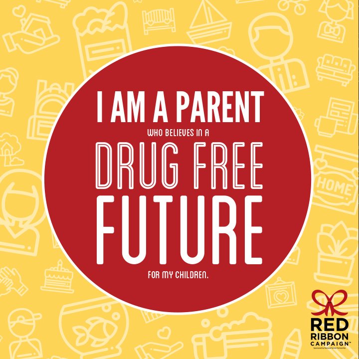 redribbonweek's tweet photo. Today kicks off Red Ribbon Week (Oct. 23 - 31)! Parents, RT to let your friends know that you believe in a DRUG-FREE FUTURE! Learn more: https://t.co/ADhew1eMMw  #RedRibbonWeek #parents https://t.co/3D5DeC8Oyu