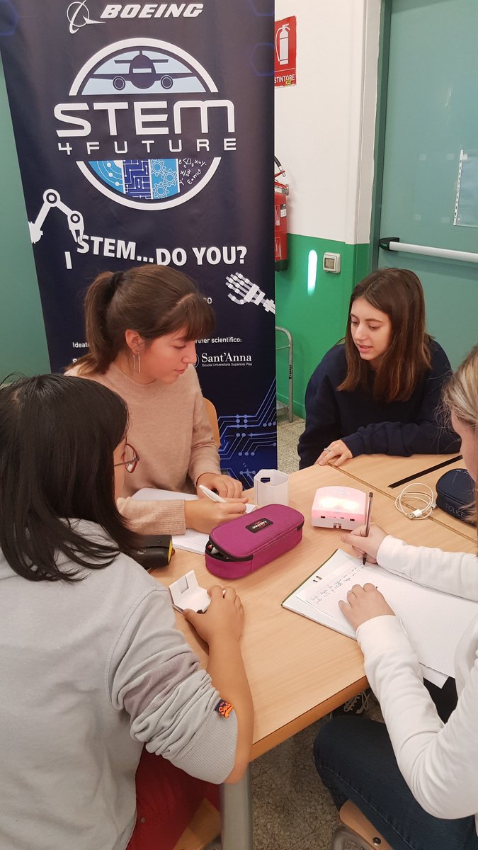 BoeingEurope's tweet photo. Hello from beautiful #Milan 🌞🇮🇹! We launched the second edition of our #CSR campaign #STEM4Future today. This year, +200 students from #Milan, #Rome and #Pisa will be involved in #Robotics and #AI workshops. Good luck to our young talents on this amazing journey 👏👍 https://t.co/8iKIR9Nw8p