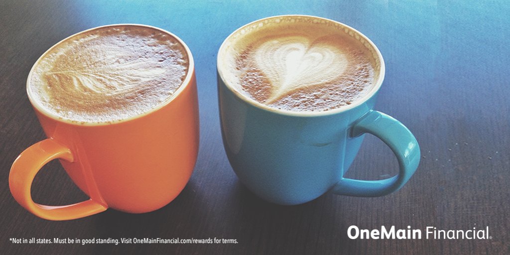 OneMain's tweet photo. Help us decide the Battle of the Joes. Log in to your Rewards account before Oct. 25 and cast a vote for your favorite coffee. Voters will receive a discount for the winning gift card on October 26, 2018. https://t.co/sW5bTSp95g https://t.co/mp16ToT3wS