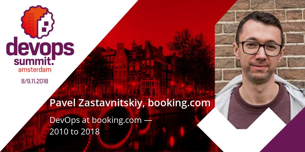 Xebia's tweet image. At DevOps Summit Amsterdam, @zastavnitskiy will talk abut how the development culture at @bookingcom took their DevOps journey to the next level. Info and tickets: hubs.ly/H0fbDCr0 #devopsconference #developmentculture #devopsteams #engineeringmindset
