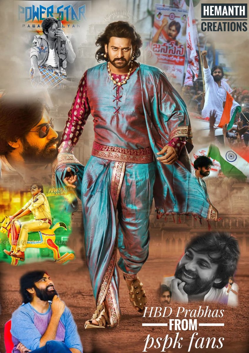 TooterUser's tweet photo. Thank you @PawanKalyan Fans For this Edit😍😍
EC:@Hemanth_ram_3

#HappyBirthdayPrabhas 😘 https://t.co/KTpOv2I3Ay