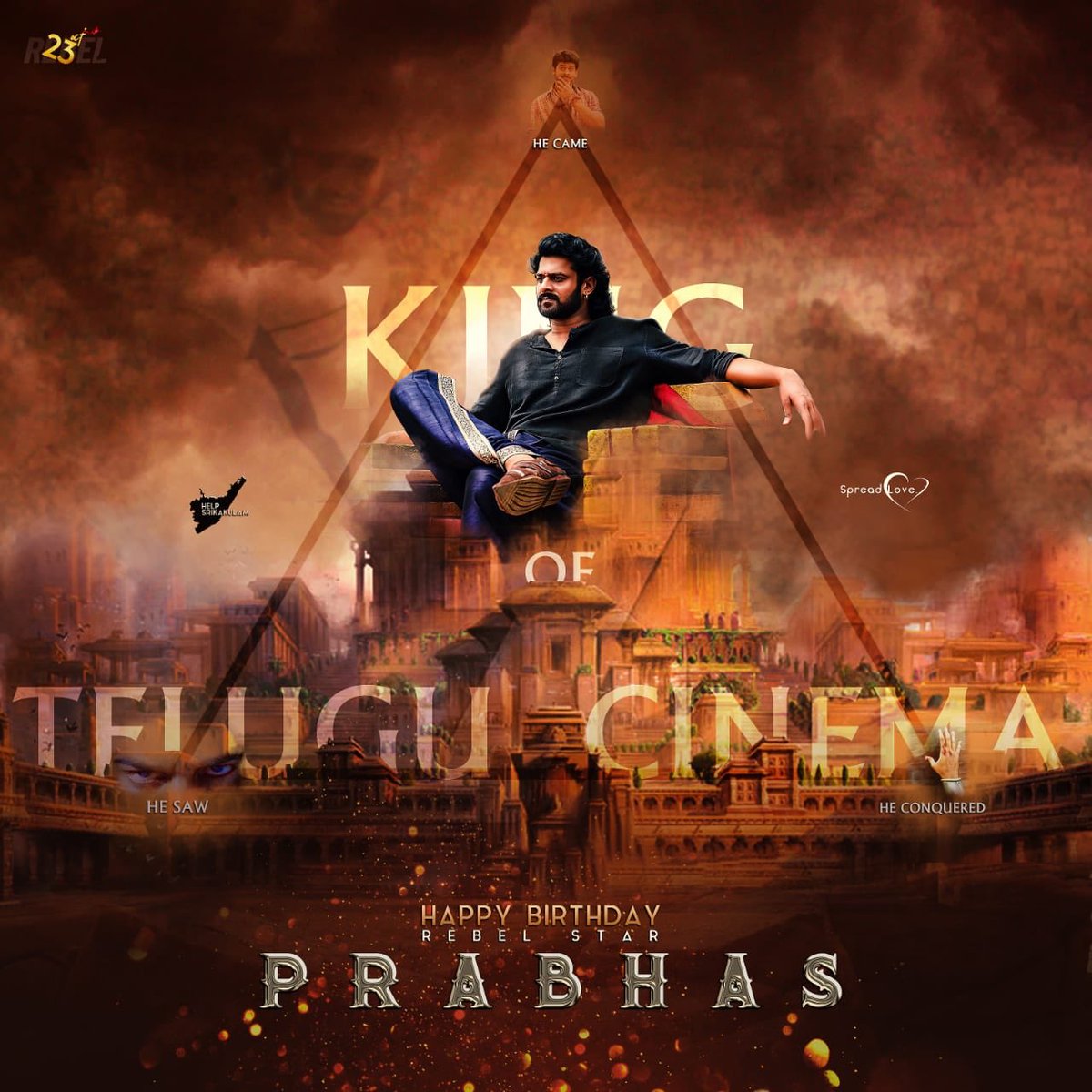 Srikanth__22's tweet photo. #HappyBirthdayPrabhas
Biggest festival for fans https://t.co/EiEXw3AT6g