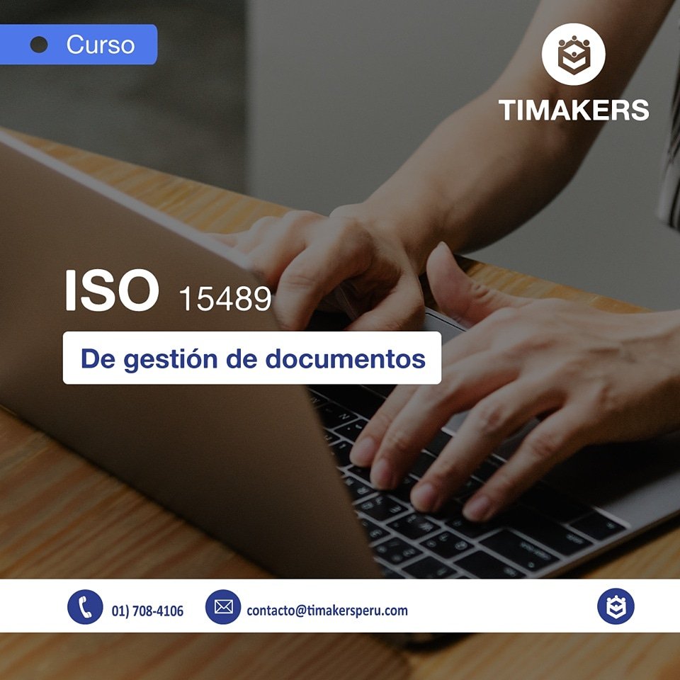 ti_makers's tweet photo. #CURSO
#ISO15489 de Gestión Documental
❗️Promoción: S/300 soles hasta el 10 noviembre ❗️
✅ Precio normal: S/. 350 soles
✅ Inicio de clases: 28 noviembre
✅ Lugar: Av. Petit Thouars 1775, Lince
Más informes 
📲 708-4106
🌐 https://t.co/QFaPjWUvYs https://t.co/A7F7d9oJgC