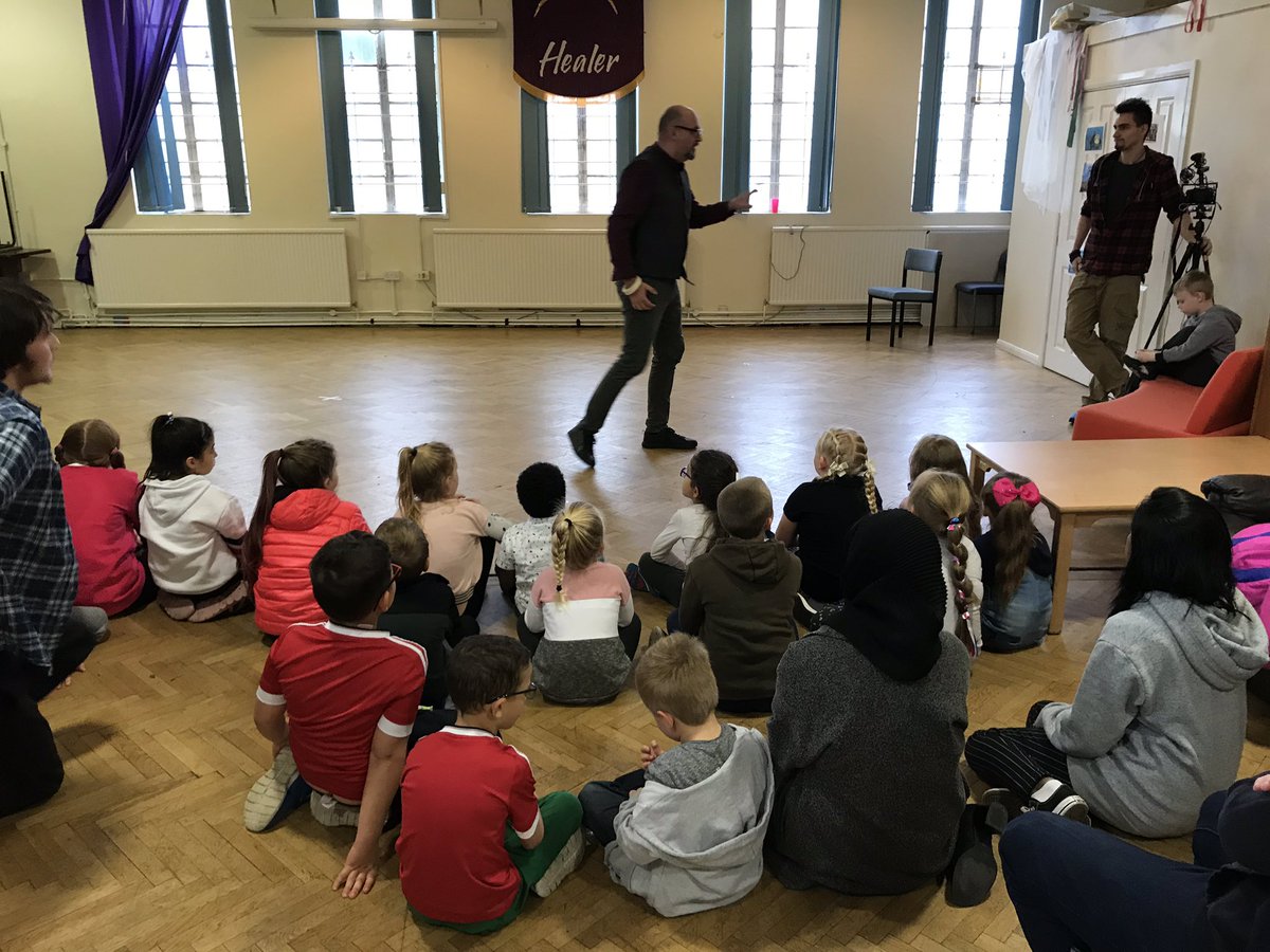 WT_Stockport's tweet photo. Great morning of auditioning with @SquadFourPro and @TopherSaint and SO much fun!! @StockportHomes #stockport #halftermfun https://t.co/p8tpnJ6gzu