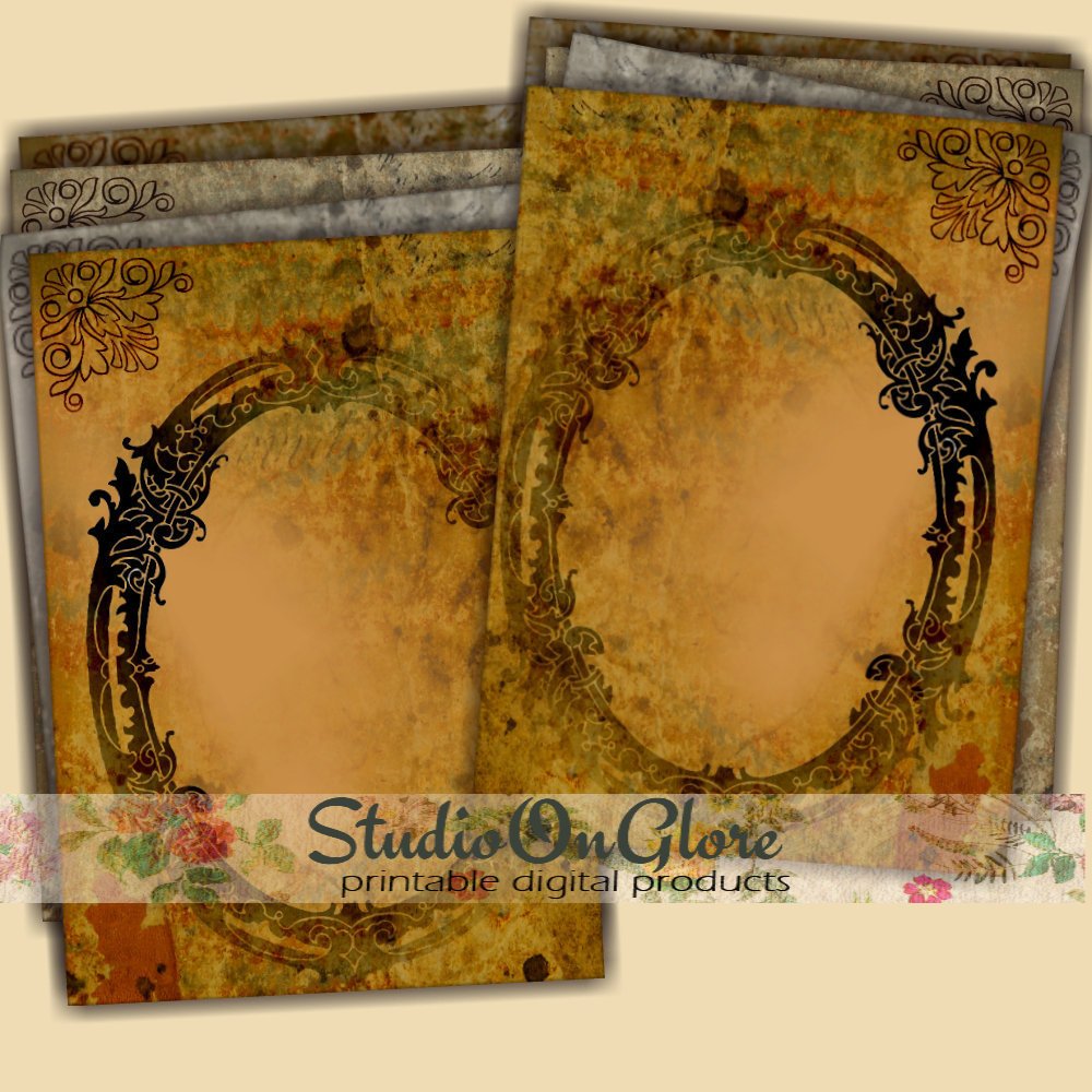 60% Off! #Grungy Frames, 8 #ACEO #TradingCards, #Digital #CollageSheets, #Decoupage, #Hang Tags, #Scrapbooks, #JunkJournals, #HalloweenDecor  etsy.me/2O4rNws #etsyshop #etsy #halloweensale #CraftSupplies  #halloween #digitalBackgrounds #downloadable