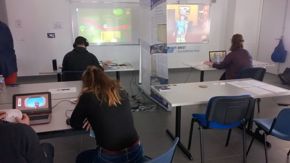 Volarela's tweet photo. Ça vous donne envie de tester notre jeu ? Téléchargez notre démo sur https://t.co/nWtgdrf7jh

Préparé à l'aide du #Lamih et de @RechESPElnf !
#IHM18 #AFIHM 
@afihm https://t.co/te59r5KFxr