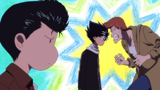 Screenshots do OVA de Yu Yu Hakusho