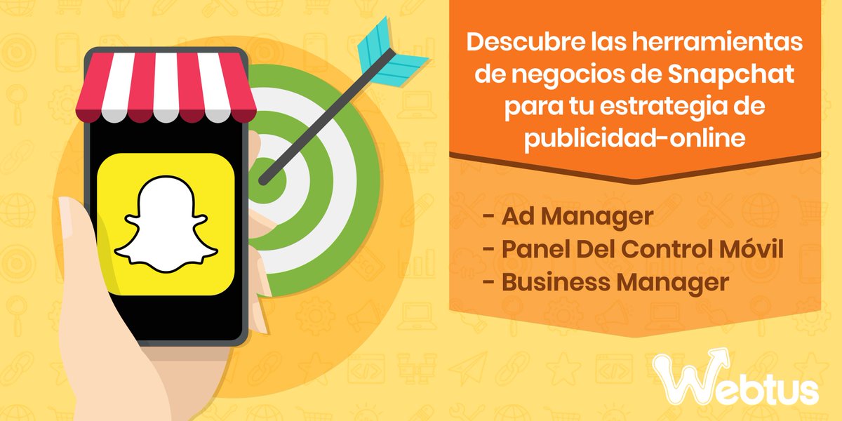 webtus's tweet image. #AdsOnline Para sacarle el máximo provecho a la red social experta en contenidos y momentos fugaces 📱 conoce las herramientas que te ayudarán a construir tu estrategia digital de social media 👉 webt.us/aV