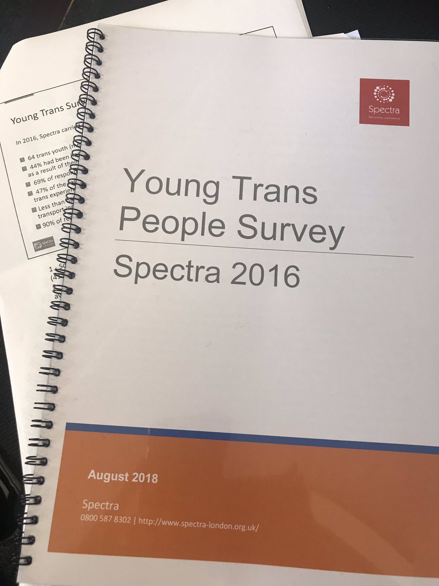Spectra_London's tweet photo. Great morning at the @Clini_Q & @clinicTbrighton #TransHealthMatters2018 conference. Our Ops Manager @johnrdugdale presented at the Evaluations of Trans-led Services Session on our #Trans services and the findings of our Young Trans People Survey 2016. https://t.co/8f2S4ul5Wf
