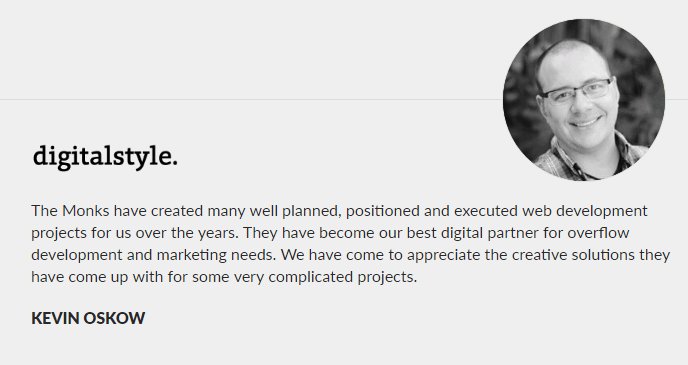 WebbyNeil's tweet image. Check out what our agency partners are talking about our competency in #webdevelopment #Lovemonks 
webbymonks.com/reviews.html