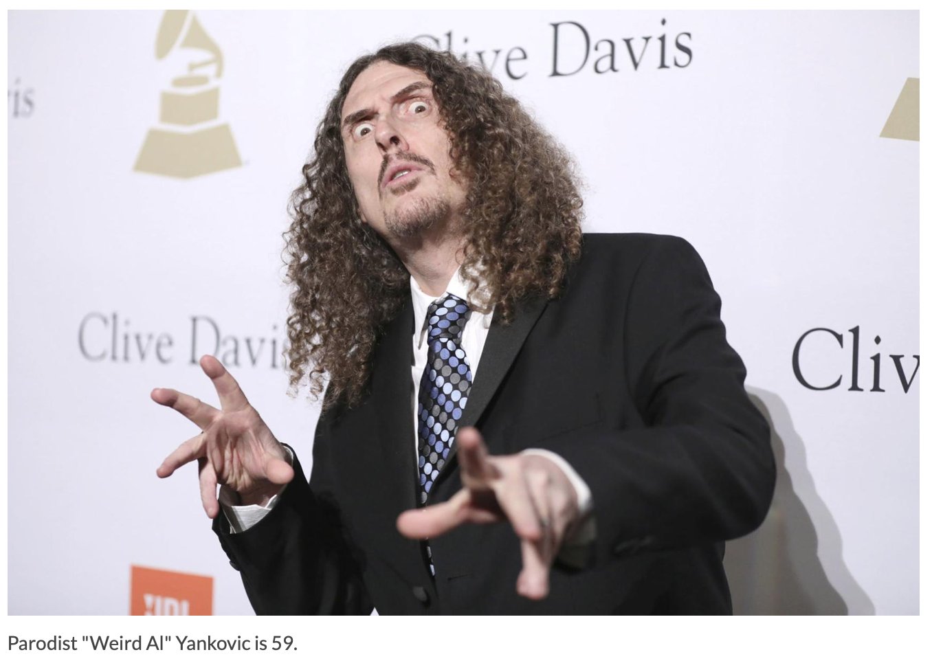 Happy Birthday, \"Weird Al\" Yankovic The Hamilton Polka 