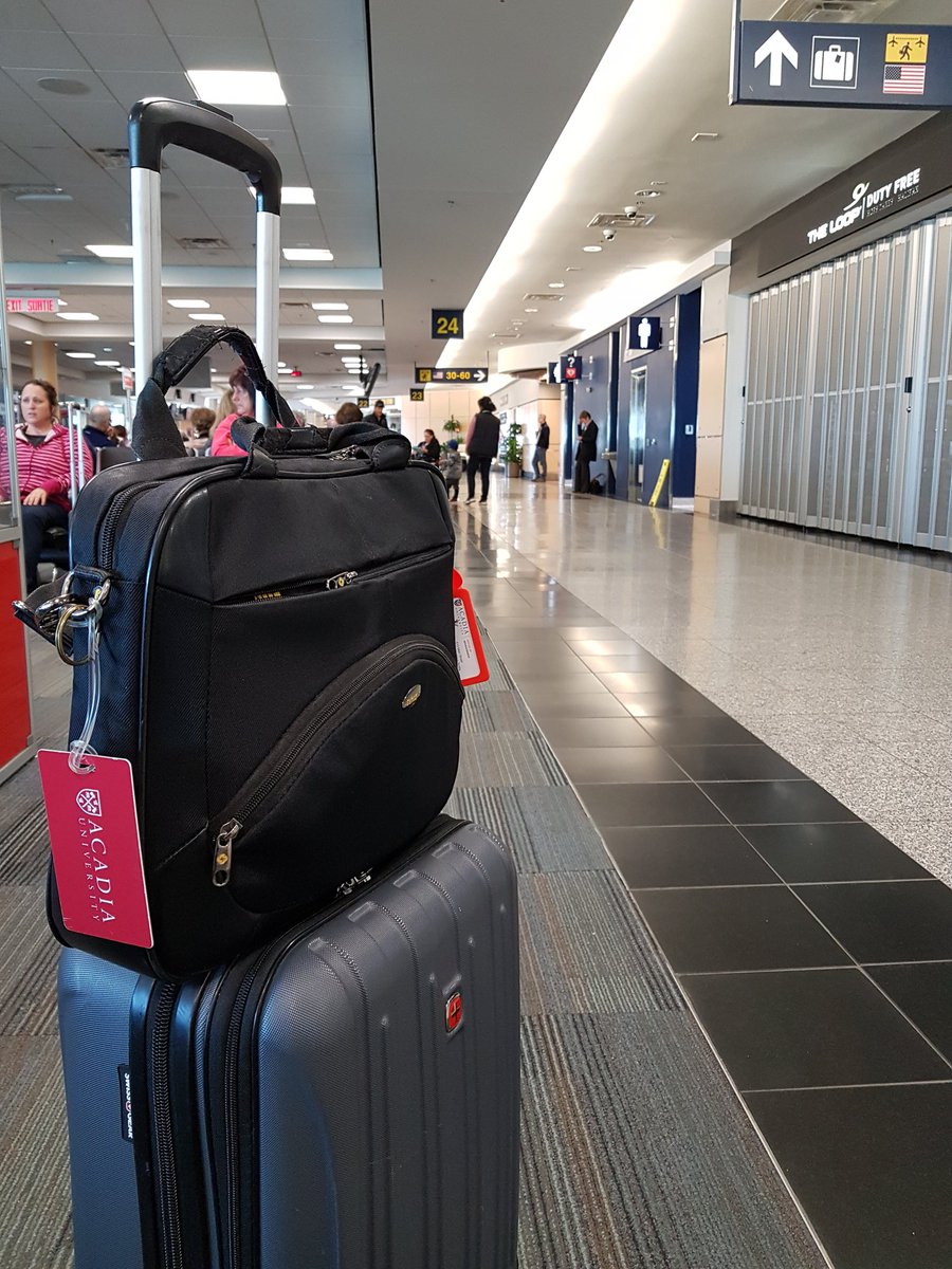 Rollie and I are hitting the road in the first outing of the new Acadia alumni engagement travel year. Starting off easy with stops in Toronto and Moncton this week. Wish us luck!