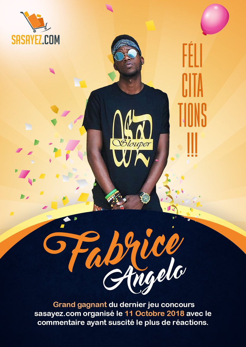 homco_online's tweet image. Bonjour la famille! Promesse tenue... promesse due! Le Cameroun se construira avec nous dans la paix et la bonne humeur! Le gagnant est donc connu, il s'agit de Fabrice Angelo. Félicitation! Vous l'avez compris ! 
C’EST LE GESTE QUI COMPTE !
#Cameroun
#237Peace
#AimerPartager 👍🏾
