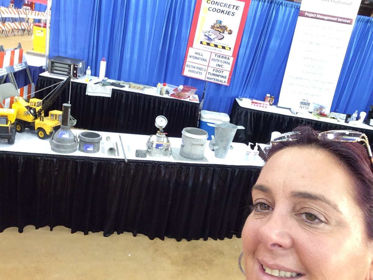 BFunTsf's tweet photo. Its that time of year again ...... my favorite event ...... we do it for the kids!!! #ccd2018 #lovemyjob #wedoit4thekids #concretecookies #giveback @TierraSouthFL @MyFDOT_SEFL @FLTurnpikeSFL https://t.co/js4QHLAj7f