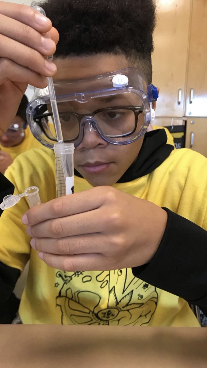 MPSPanthers's tweet image. 8th graders isolating their own DNA!
🔬 👩‍🔬 👨‍🔬 
Thanks for sharing, Mrs. Pierce!
#WhitcombStemWeek