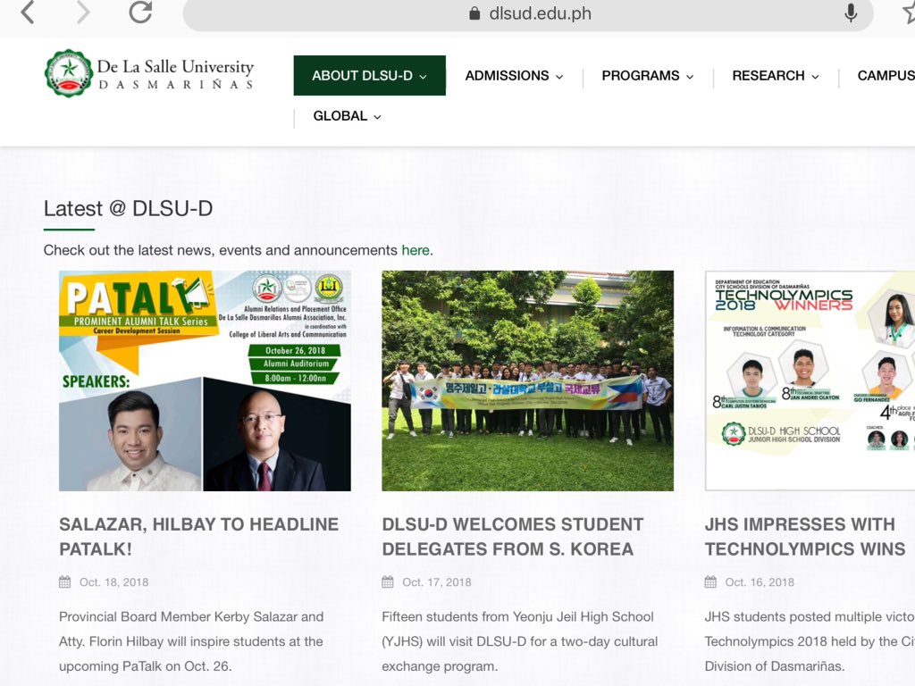 pucherrific's tweet image. All systems go for Friday!

BM @SalazarKerby and Atty. @fthilbay to headline PATalk!  In @DLSUD .

#PATalk
#ARPO
#DLSDAAI
#CLAC