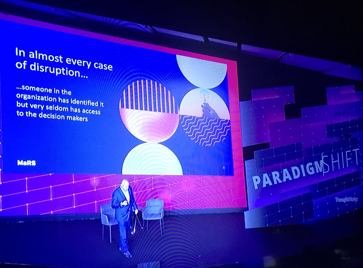 Nicole_Naviglia's tweet image. .@rdizy of @MaRSDD shares one of the barriers to innovation #TWParadigmShift  need to give innovation a clear path!