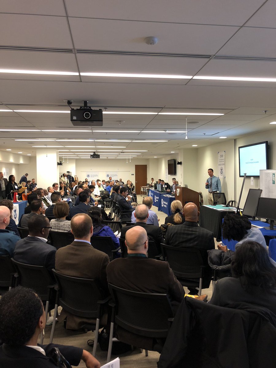 . <a href="/DHSgov/">Homeland Security</a> #CTO <a href="/KevinWinceDC/">Kevin Wince</a> opening the #DHSAgileExpo with great comments!!! <a href="/MetroStarSystem/">MetroStar</a>