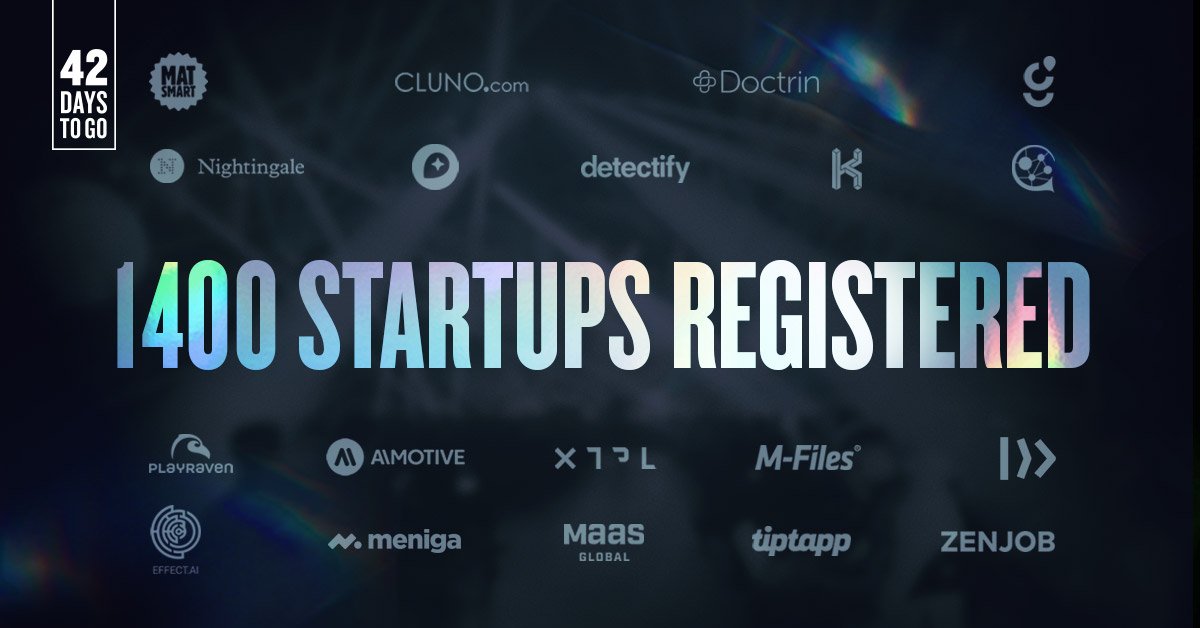 SlushHQ's tweet image. 42: The answer to life, the universe and everything. Also 42: days left to Slush. Coincidence? Didn't think so 🤔 Also happens that we've hit 1400 registered startups – welcome on board! Not with us yet? About time you were. You know the drill! slush.org/tickets #slush18