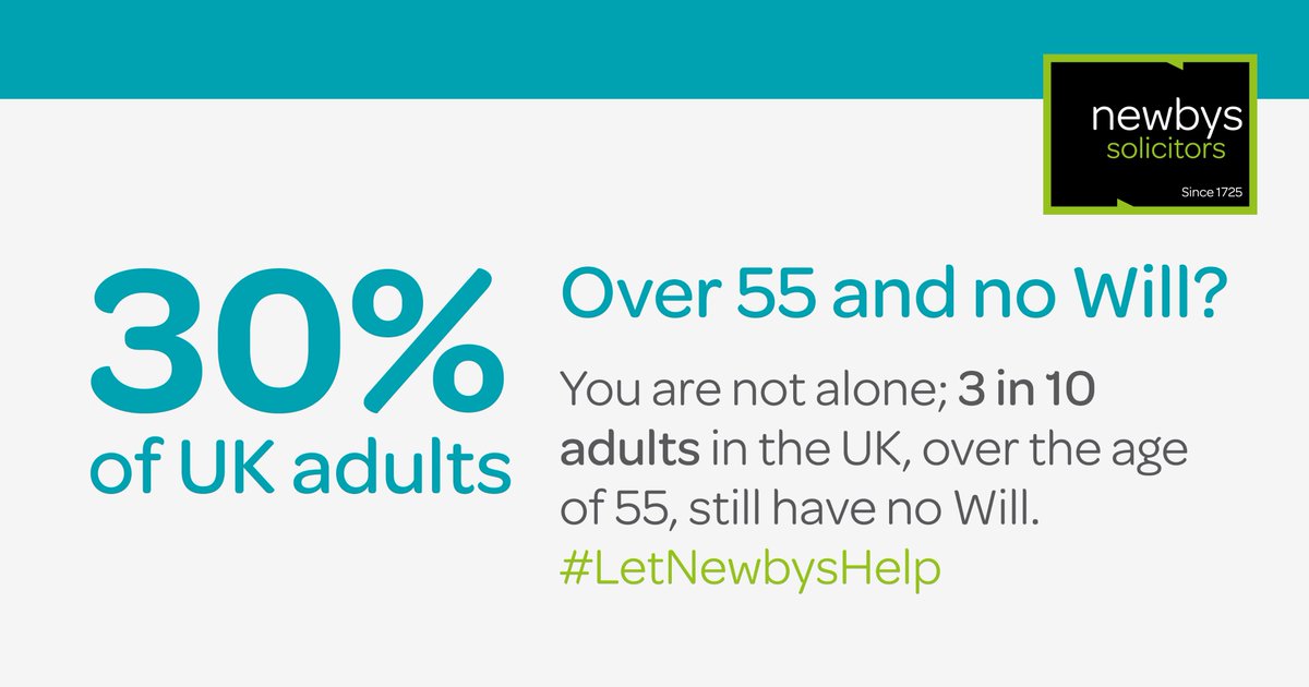 Newbys1725's tweet image. Making a will is one of those things many people put off doing #LetNewbysHelp newbys.co.uk/making-will #NorthEastHour