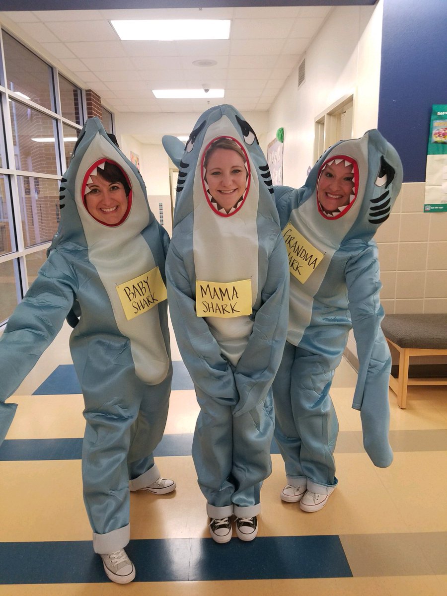 Baby Shark, doo, doo, doo, doo, doo, doo...Having fun on this Red Ribbon Week as we say "Boo" to drugs!  #cando #willdo #LMELeaders #MISDProud
