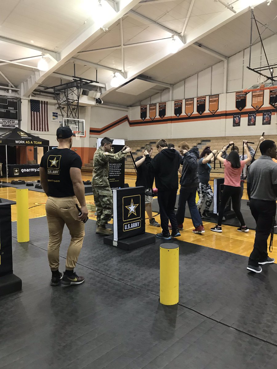 Having fun with the Army to promote fitness, teamwork, and military opportunities