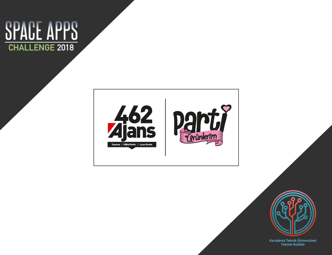 yazilimktu's tweet photo. Space Apps Challenge 2018 etkinliğinde bize destek olan 462 Ajans'a teşekkür ederiz.
#SpaceApps #SpaceAppsTurkey #SpaceAppsTrabzon https://t.co/sYOrklHOsk