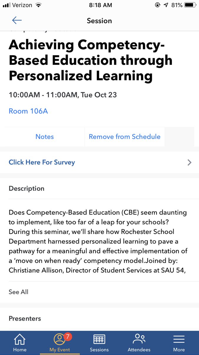 MasterJediPam's tweet photo. Very excited to be a part of an awesome team presenting today at iNACOL 2018.  @nacol https://t.co/jsWOo1PRyg
