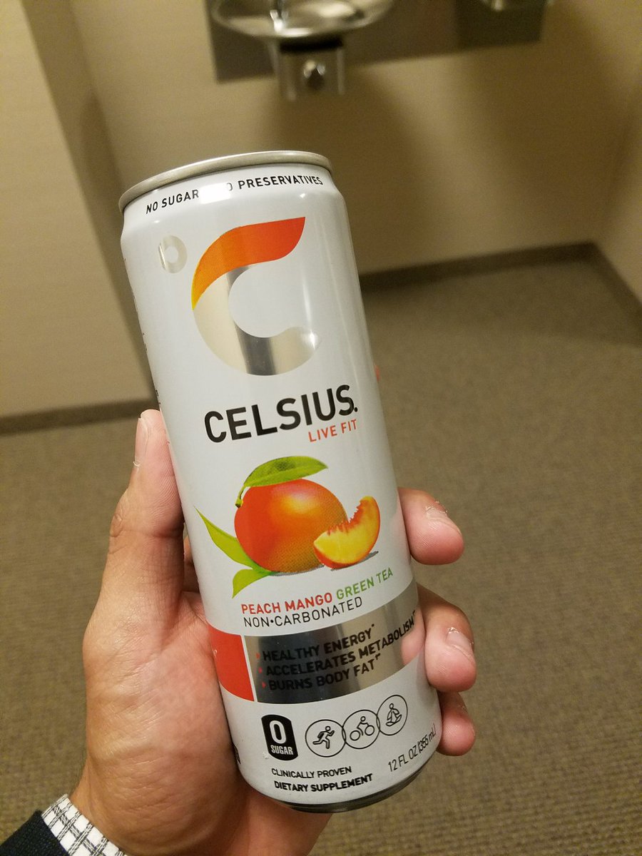 ramiro__arenas's tweet photo. Quick pick me up before work. 🤙
#CELSIUSLiveFit #CELSIUSLifer #CELSIUSHEAT https://t.co/QvswSVvtSC
