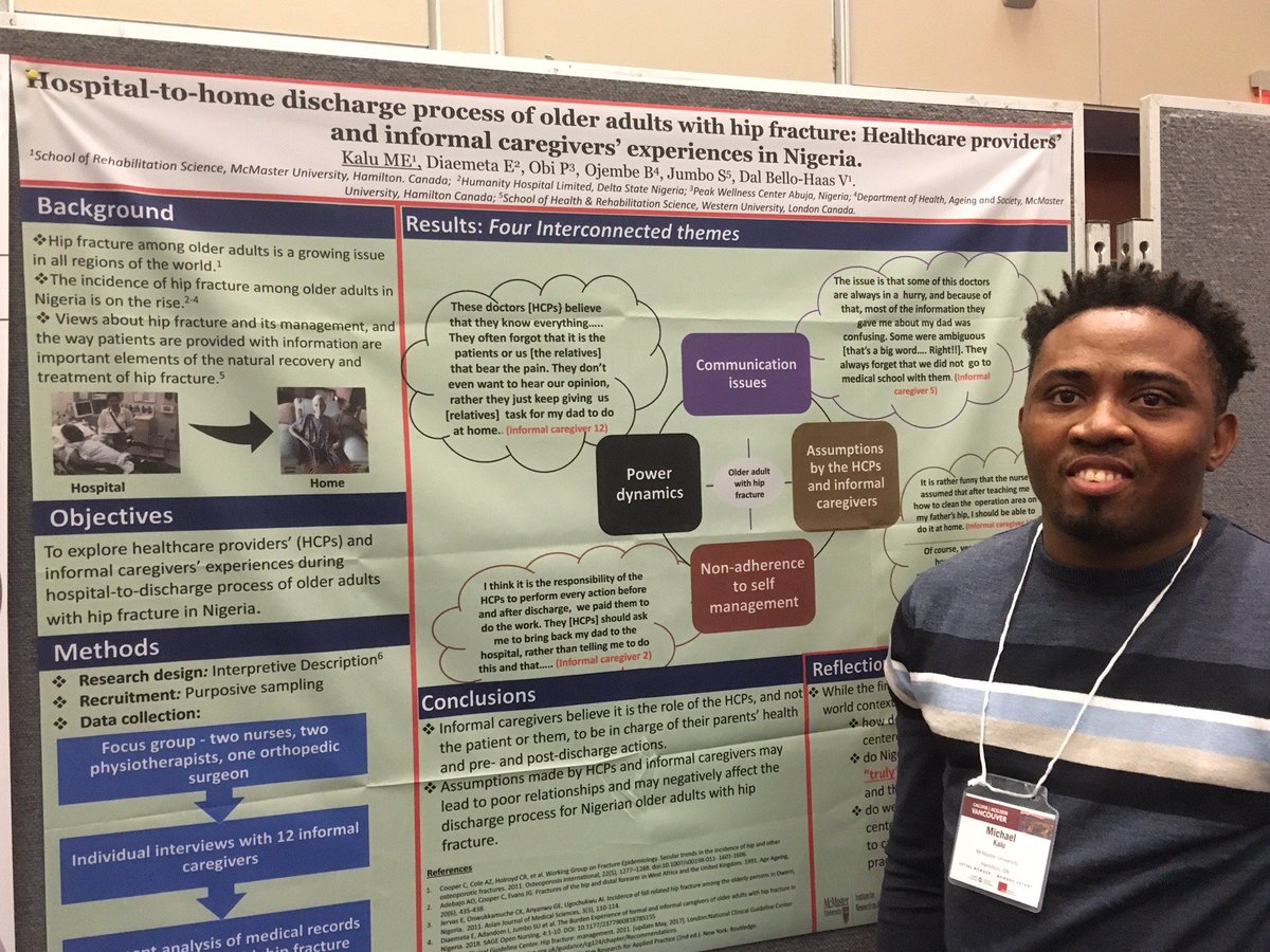 QOLARlab's tweet photo. Some pictures of our research team presenting at #CAG_2018 @cagacg An awesome representation of our QOLAR team and research 👏 https://t.co/OlFqAYWElN