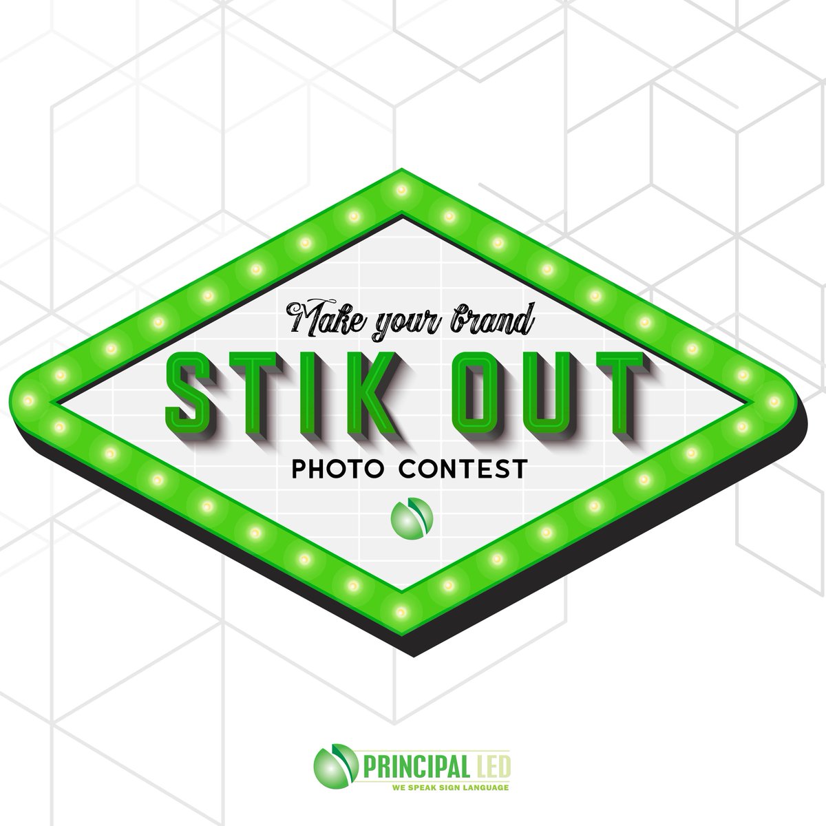 PrincipalLED's tweet photo. Enter our photo contest now! https://t.co/yui1yFuv3o #makeyourbrandSTIKout https://t.co/Kv6586P8F5