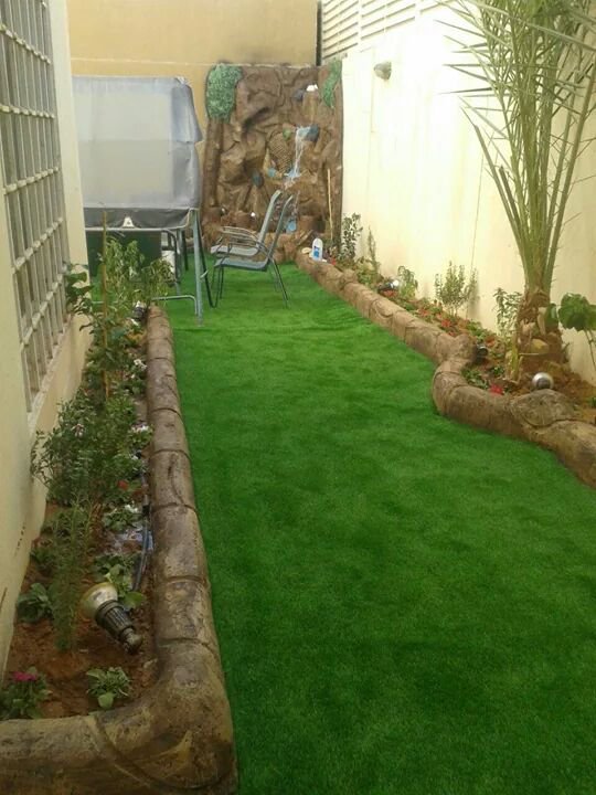 بسم الله الرحمن الرحيم 
فني وتنسيق  الحدائق  المنزلية