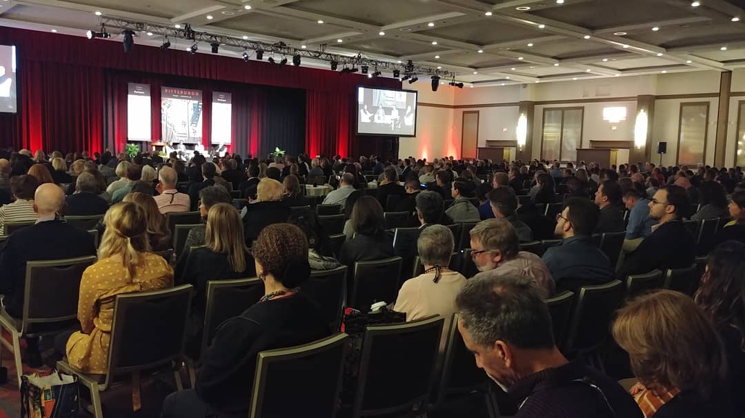 miamidadetpo's tweet photo. This morning's 2018 @RailVolution plenary session about new mobility &amp; transit #railvolution2018 #MiamiSMARTPlan https://t.co/7uFAffBOWm