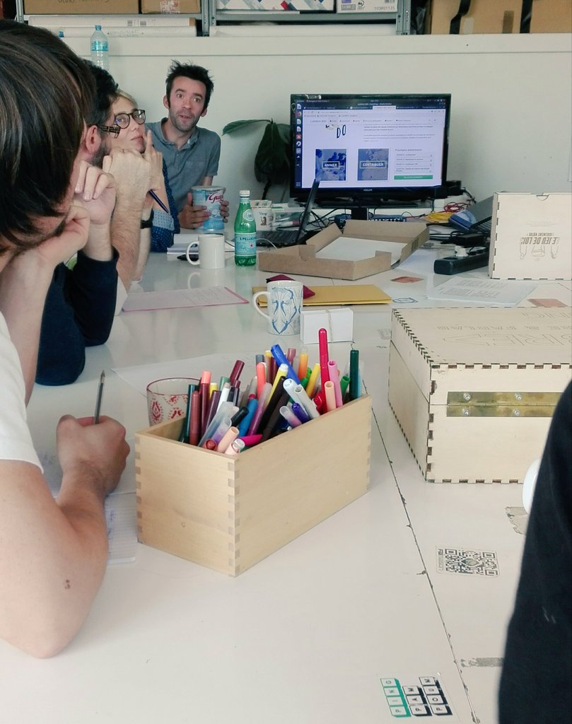 Comment on fabrique un jeu de société ? On explore le sujet cet après-midi avec l'<a href="/asso_dcalk/">Dcalk</a> !

#gamedesign #ludobox #jeu #diy #printnplay