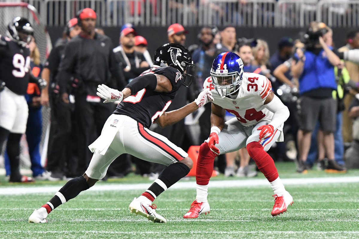 lovettathletics's tweet photo. Grant Haley '14 🏈 Monday Night Football 

@Giants vs. @AtlantaFalcons https://t.co/pjbioep4FC