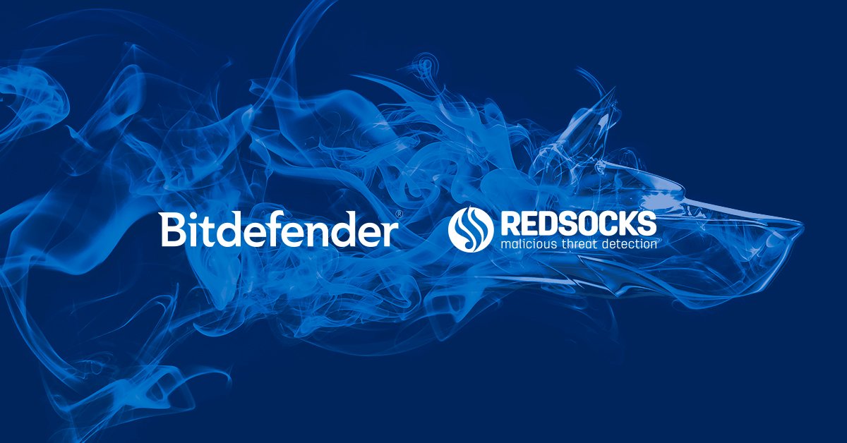 We’re proud to announce that #Bitdefender has acquired <a href="/RedSocksMTD/">RedSocks Security (now part of Bitdefender)</a>.
“By bringing RedSocks network security analytics &amp; threat intelligence into GravityZone, we'll offer even stronger protection from sophisticated attacks” - Florin Talpes, CEO Bitdefender bitdefender.com/news/bitdefend…