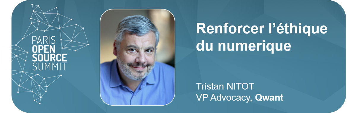 Le programme #OSSPARIS18 sera bientôt disponible! La question de l'éthique sera au coeur des échanges ECOSYTEM avec @nitot <a href="/Qwant_FR/">Qwant</a> animateur du track "Renforcer l'éthique du #numerique" > enjeux de souveraineté, #GAFAM, #IA, #opensource.... @CaroCorbal <a href="/pierrebod/">Pierre Baudracco</a>